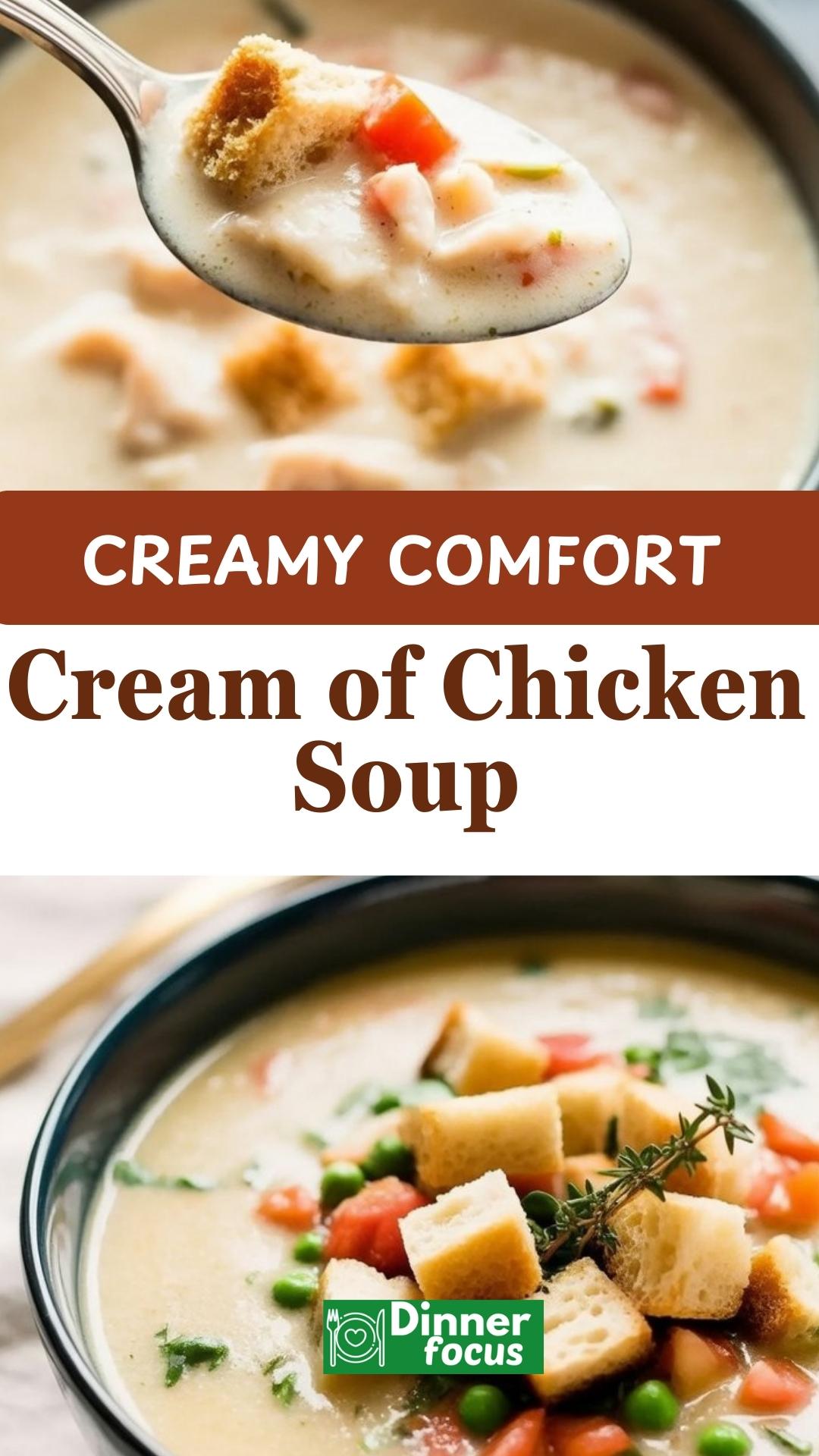 EASY Cream of Chicken Soup
