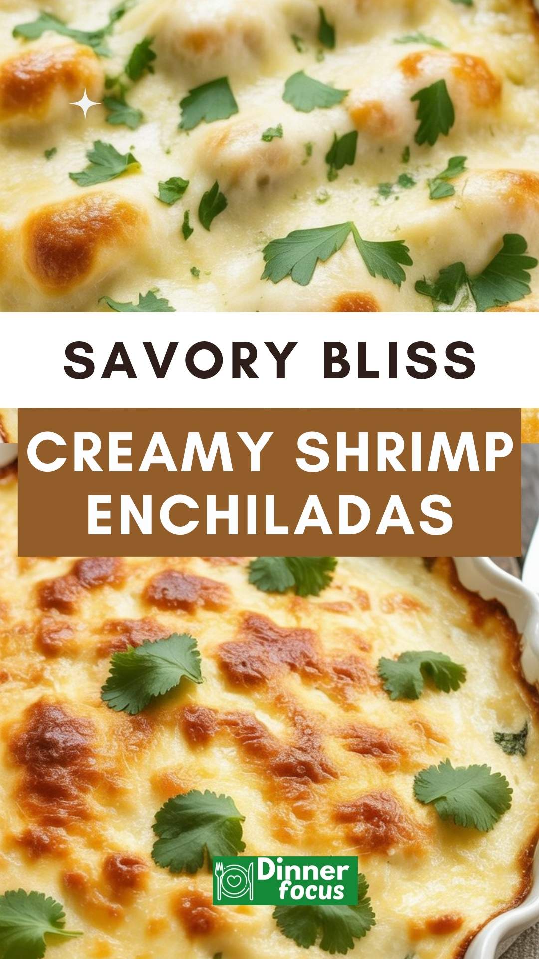 EASY Creamy Shrimp Enchiladas