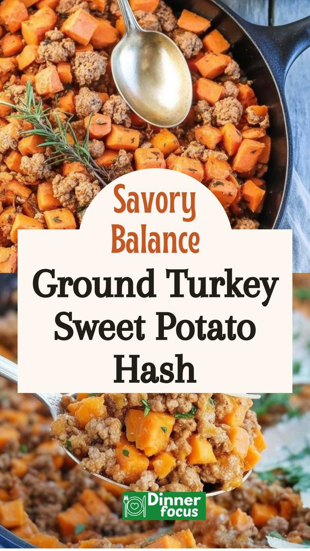 EASY Ground Turkey Sweet Potato Hash