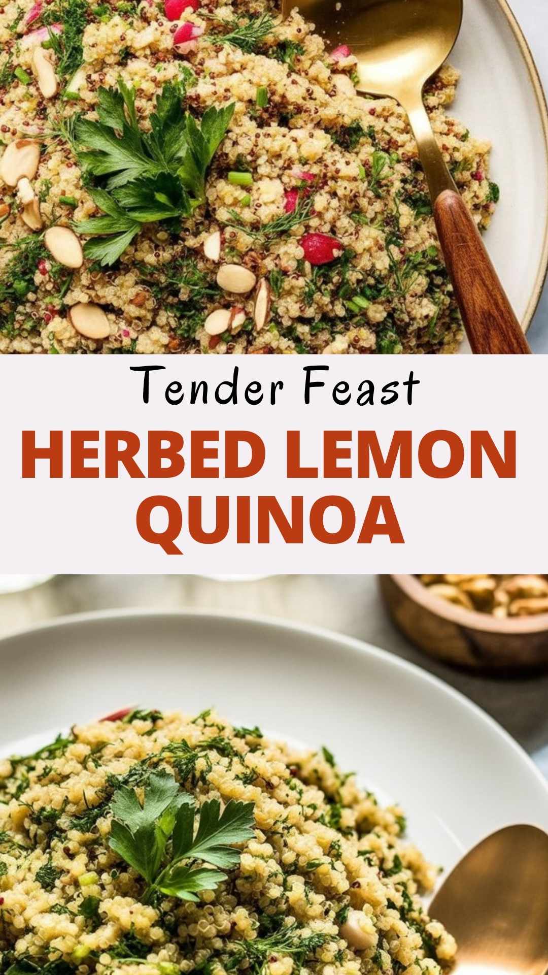 EASY Herbed Lemon Quinoa