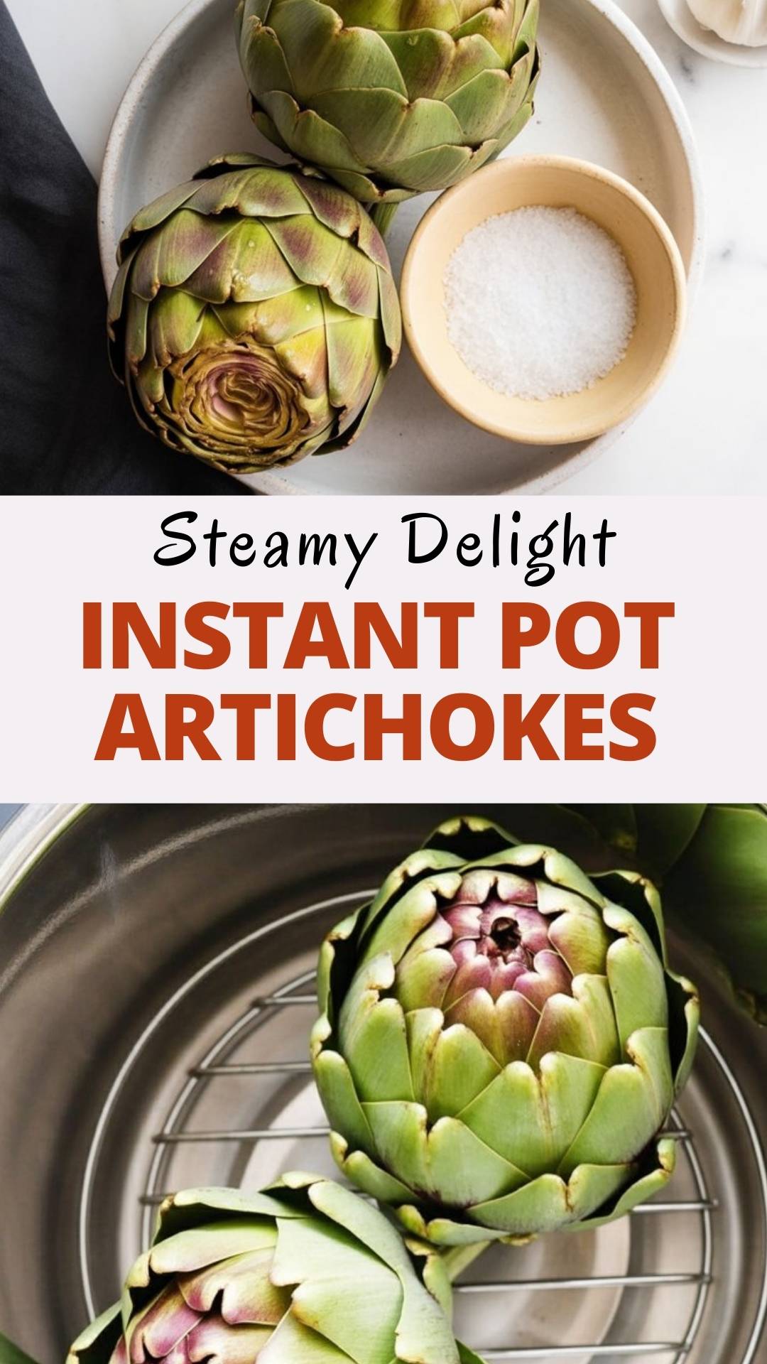 EASY Instant Pot Artichokes