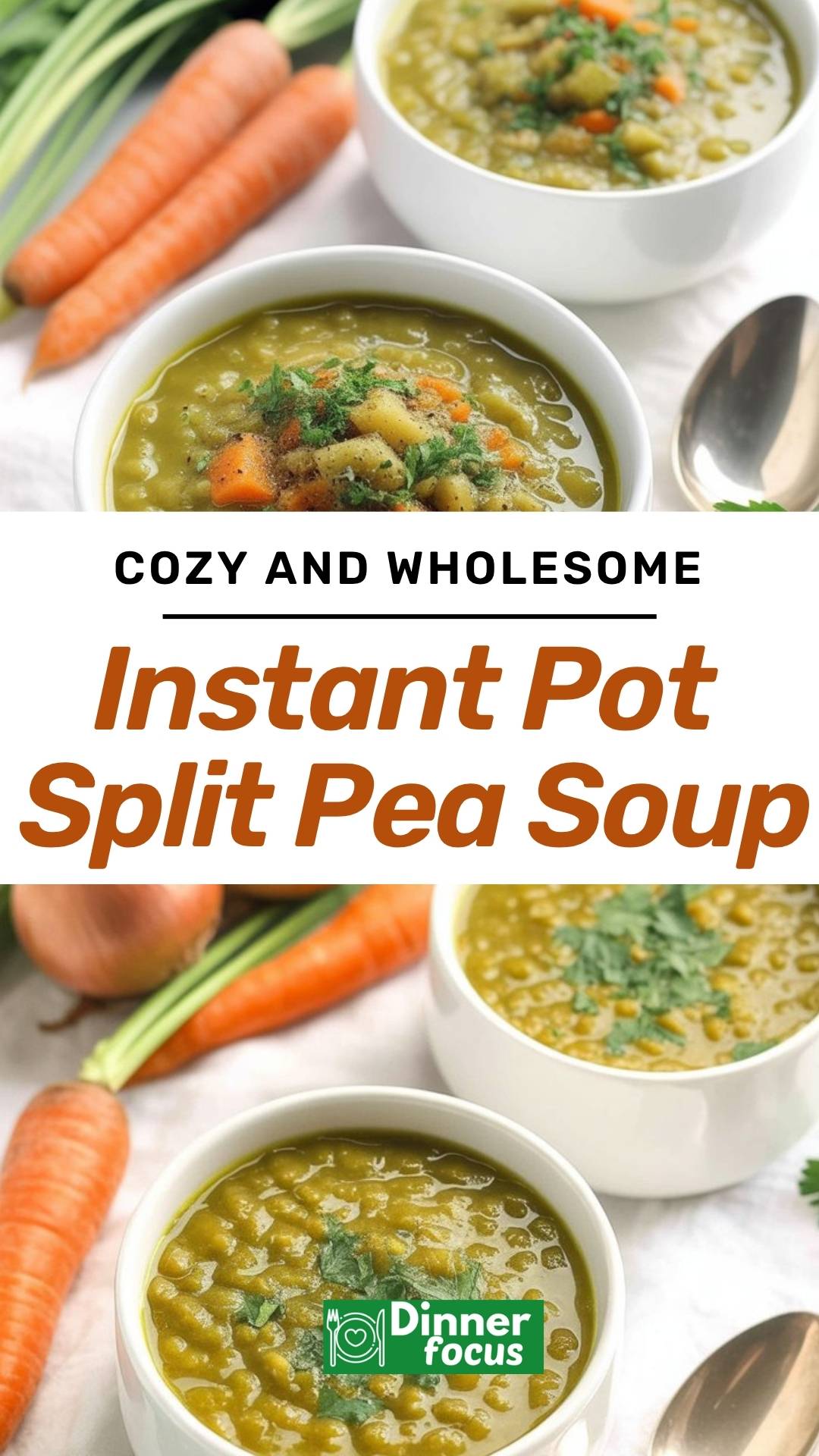 EASY Instant Pot Split Pea Soup