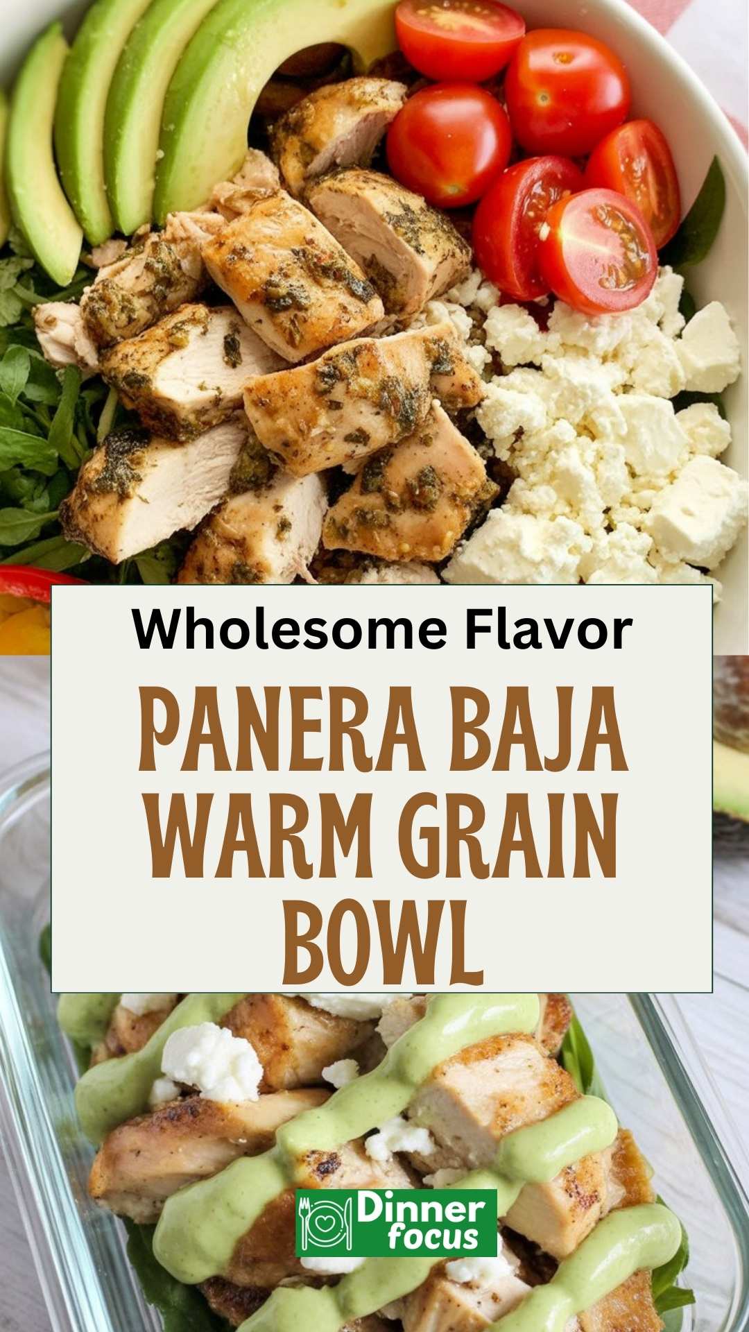 EASY Panera Baja Warm Grain Bowl