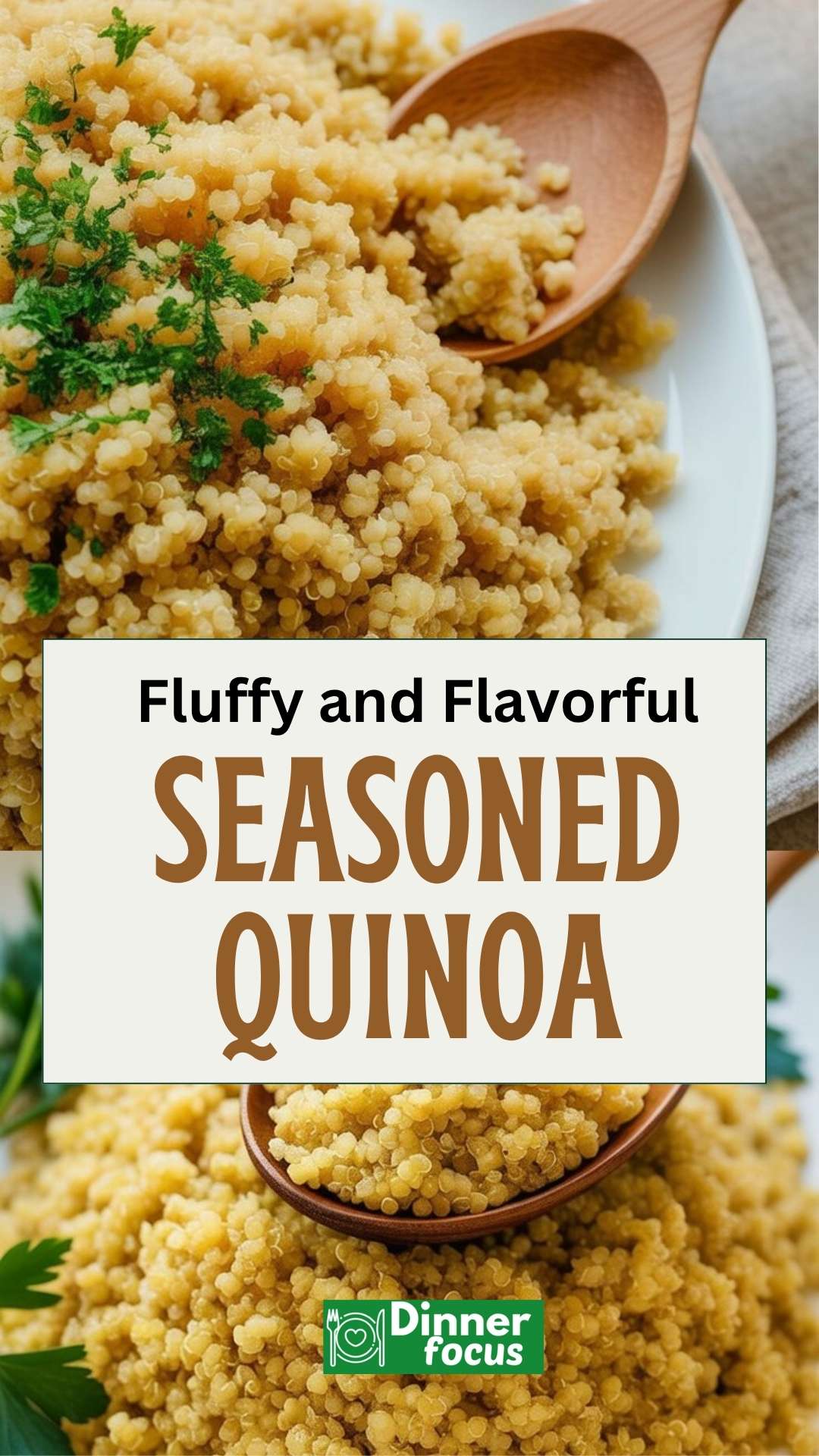 EASY Seasoned Quinoa