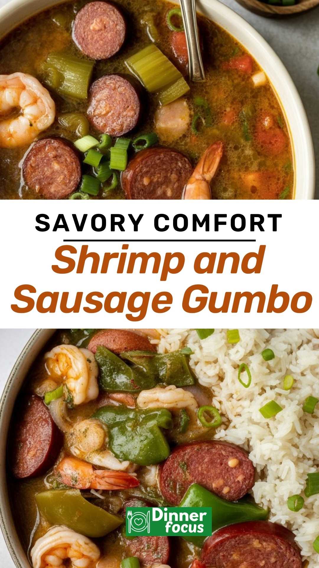 EASY Shrimp and Sausage Gumbo