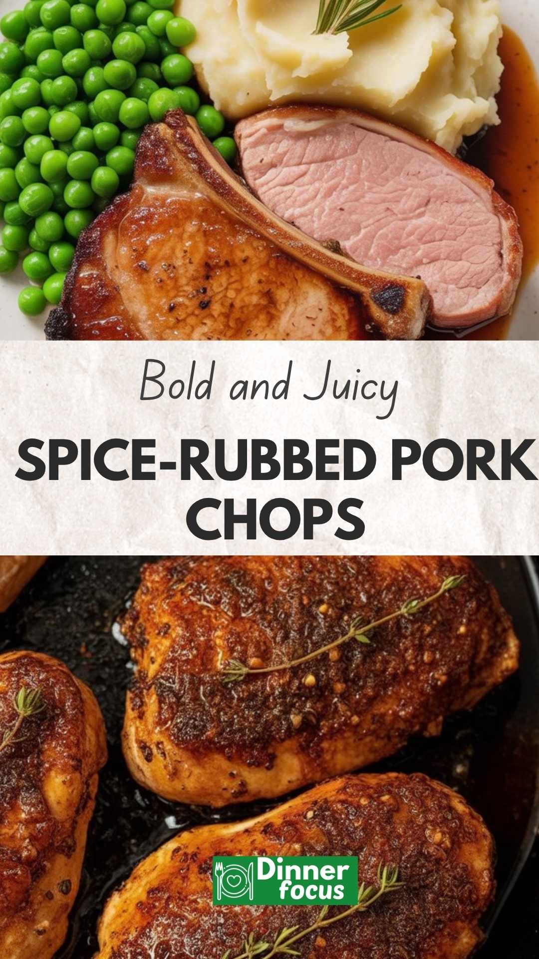 EASY Spice-Rubbed Pork Chops