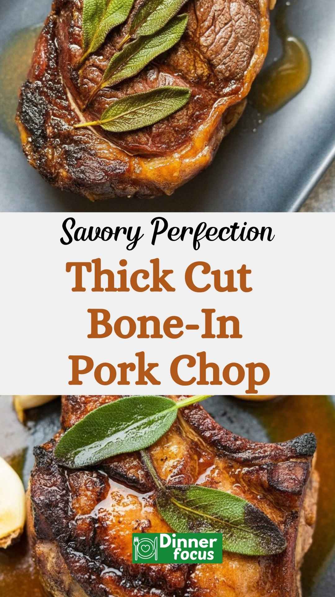 EASY Thick Cut Bone-In Pork Chop
