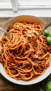 Easy Turkey Bolognese