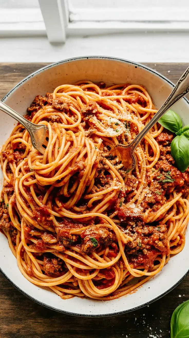 Easy Turkey Bolognese