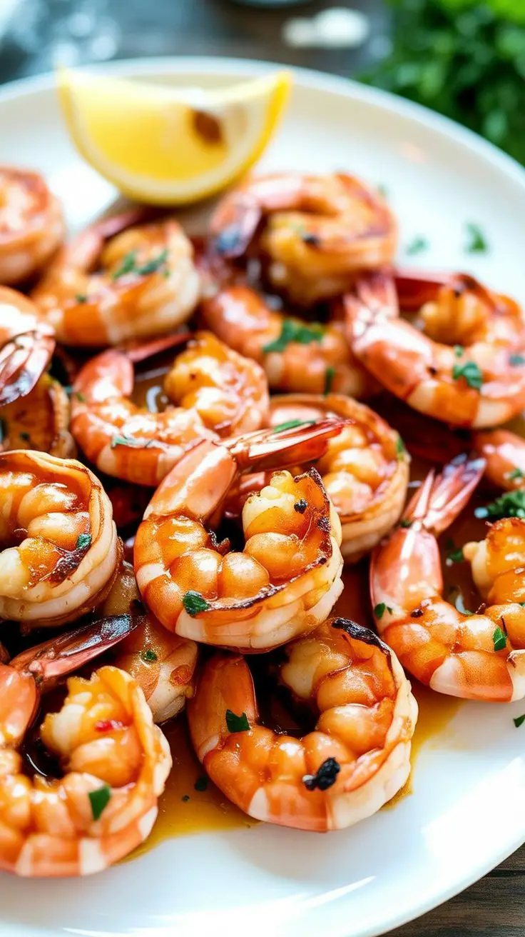 Garlic Grilled Shrimp