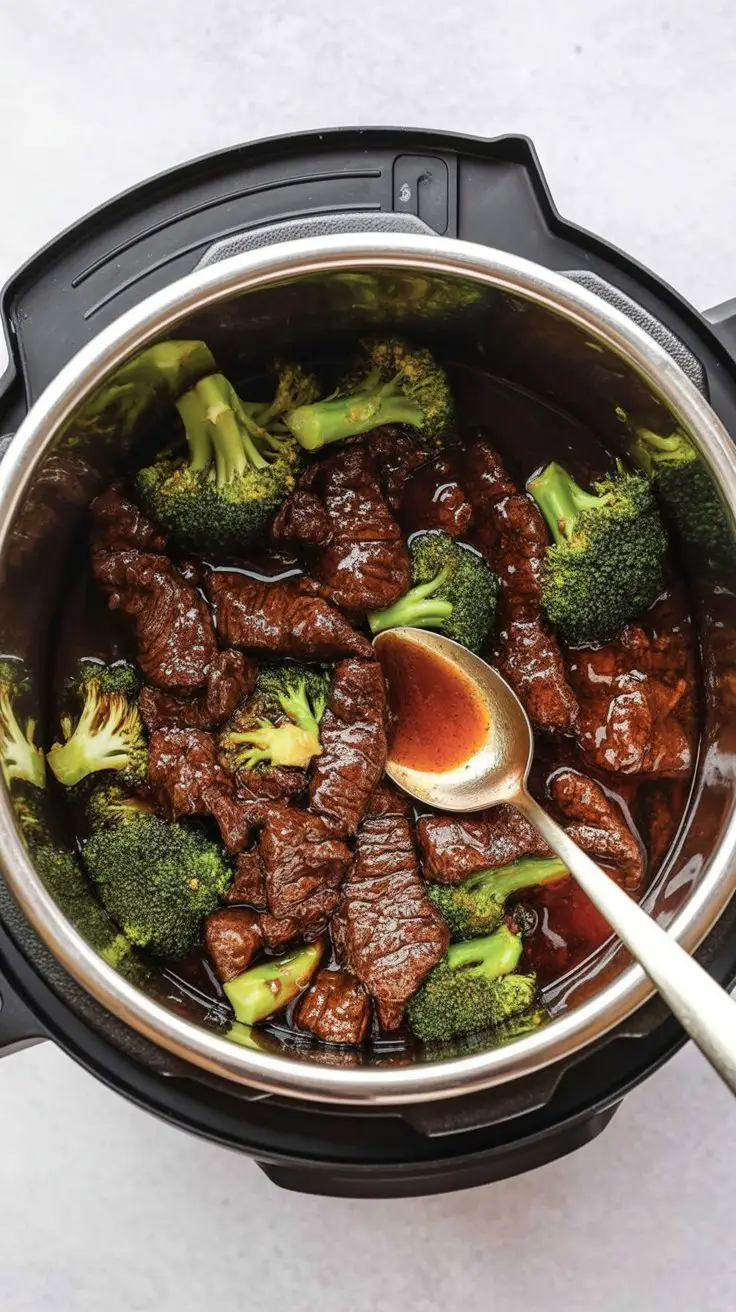 Instant Pot Broccoli Beef