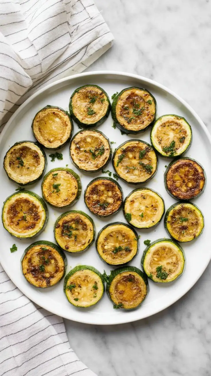 Parmesan Roasted Zucchini