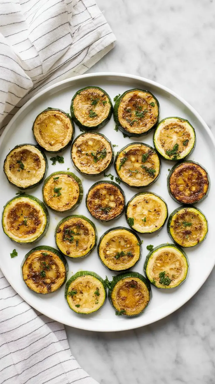 Parmesan Roasted Zucchini