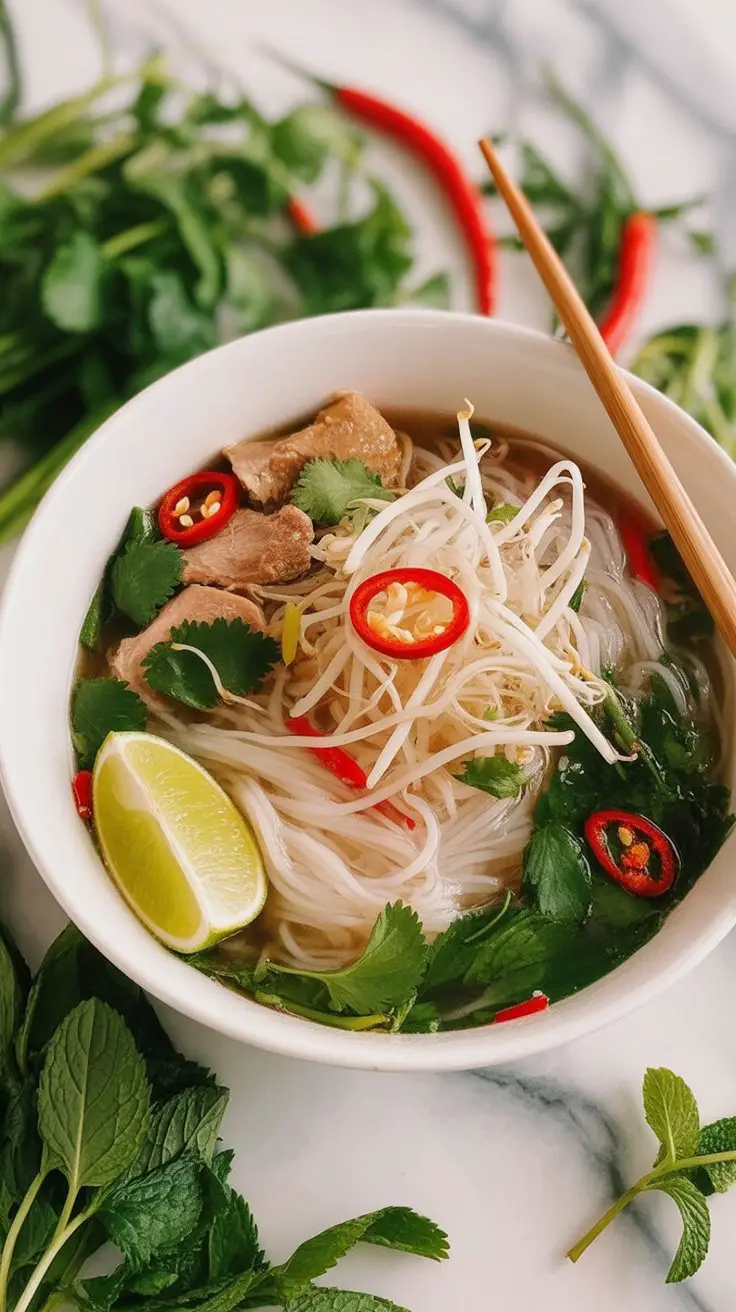 Quick Chicken Pho