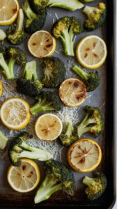 Roasted Zucchini and Broccoli with Lemon