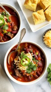 Slow Cooker Turkey Chili