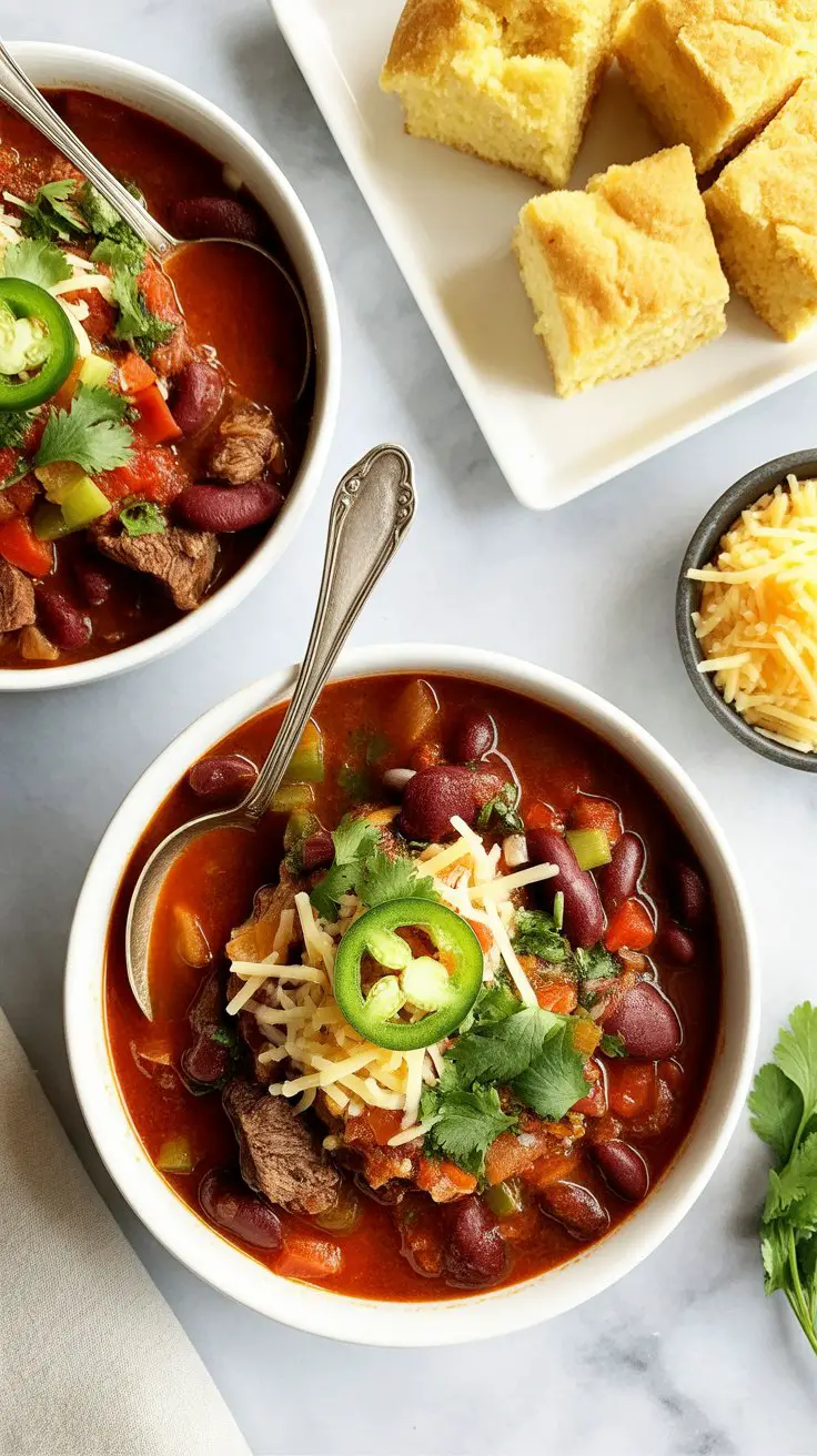 Slow Cooker Turkey Chili