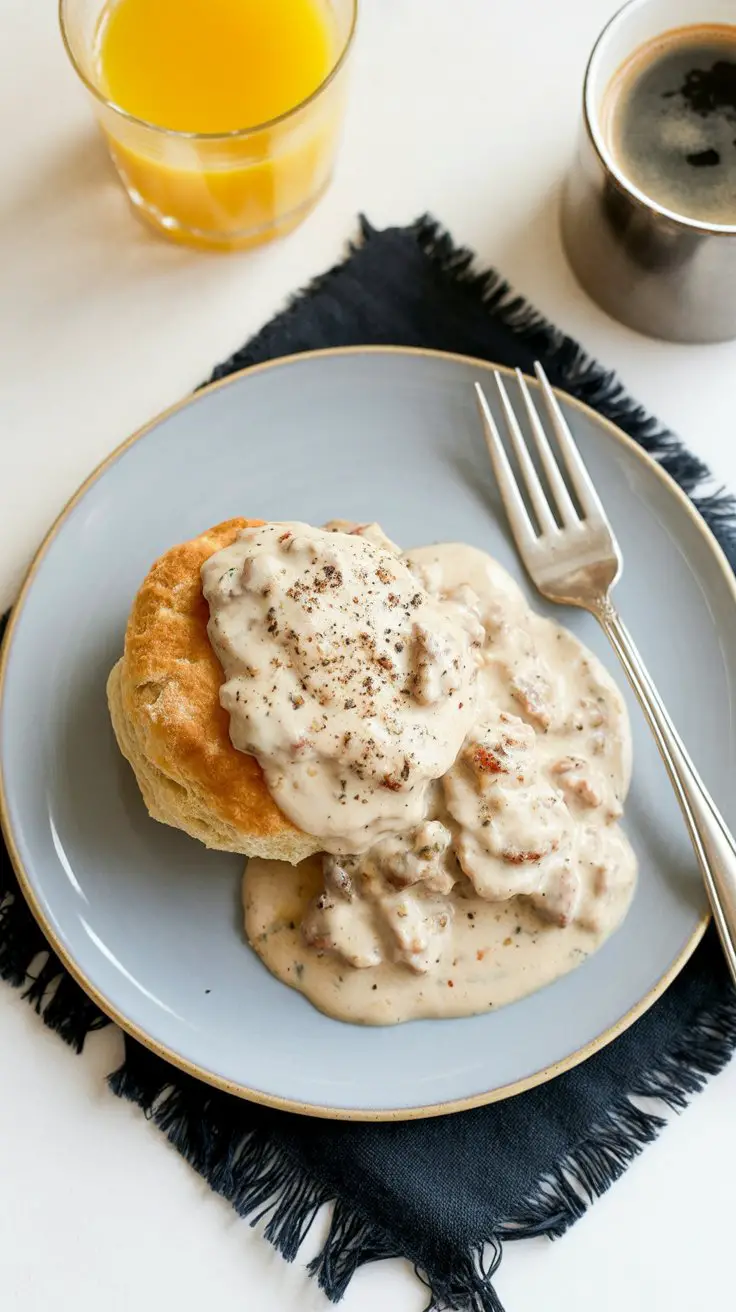 Turkey Sausage Gravy