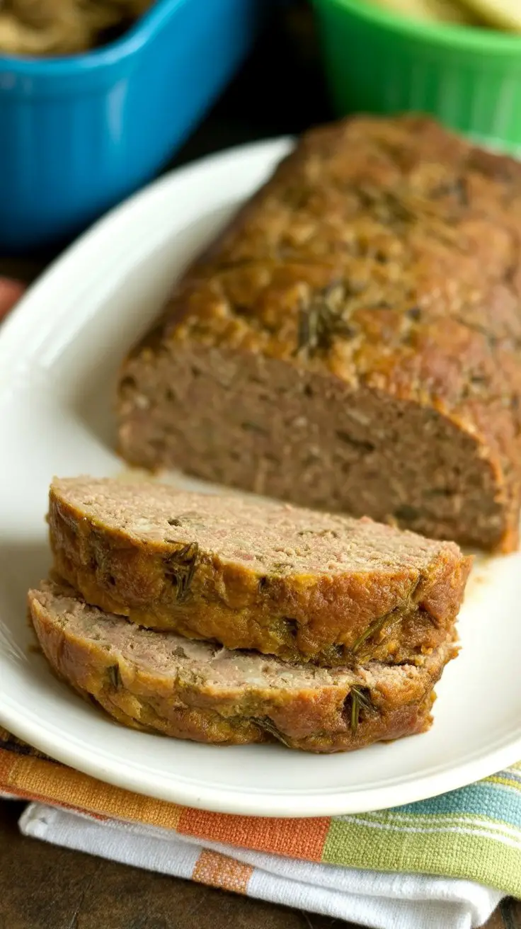 Turkey Stuffing Meatloaf