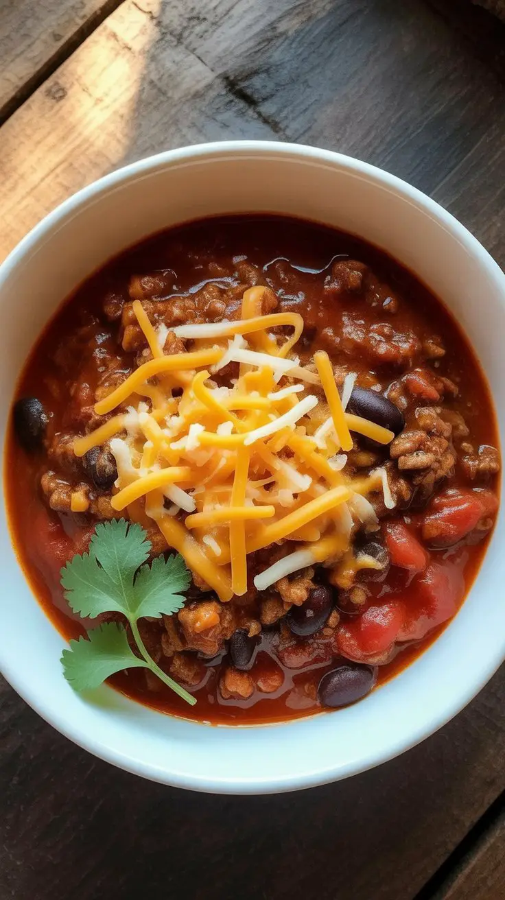 Turkey and Black Bean Chili