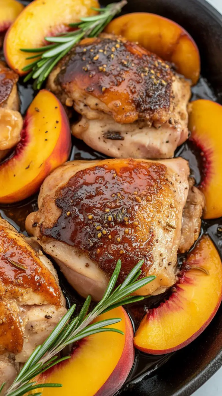 best Pork Chops and Peaches