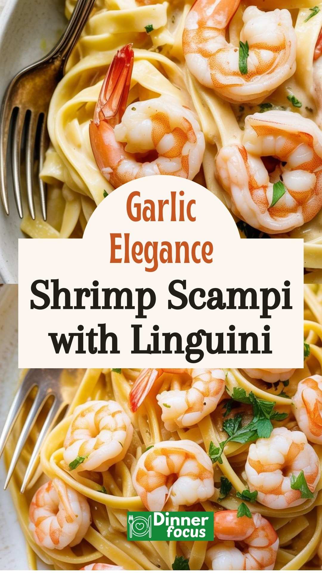 easy Shrimp Scampi with Linguini